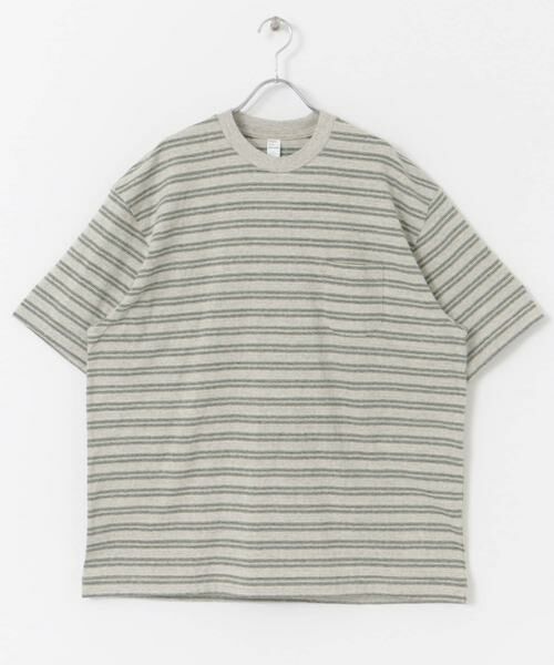 URBAN RESEARCH DOORS / アーバンリサーチ ドアーズ Tシャツ | ENDS and MEANS　Pocket T-shirts(Striped) | 詳細8