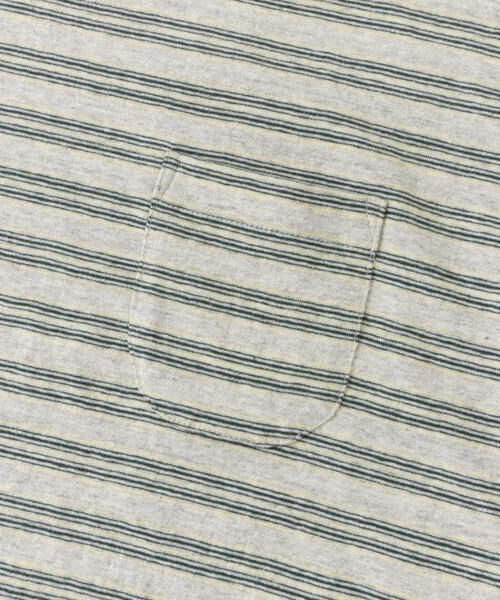 URBAN RESEARCH DOORS / アーバンリサーチ ドアーズ Tシャツ | ENDS and MEANS　Pocket T-shirts(Striped) | 詳細9