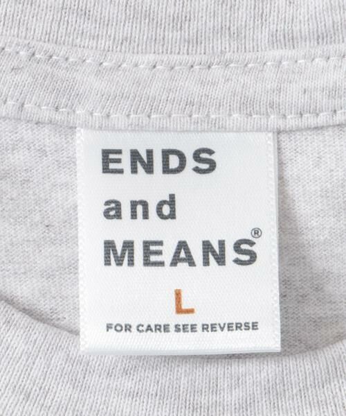 URBAN RESEARCH DOORS / アーバンリサーチ ドアーズ Tシャツ | ENDS and MEANS　Face T-Shirts | 詳細9