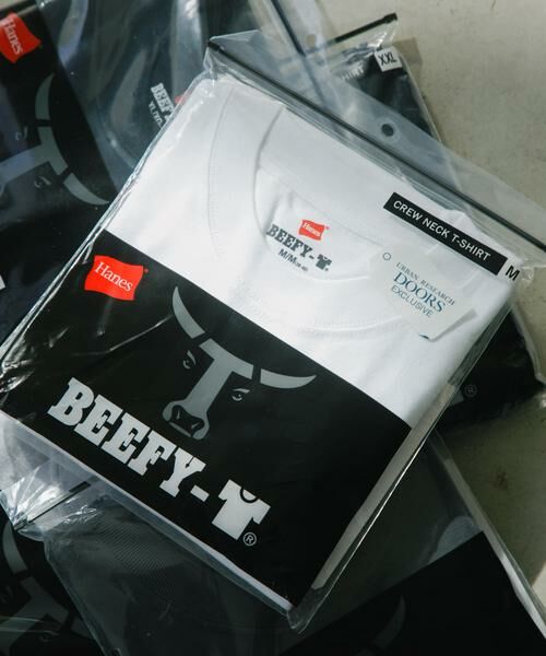 URBAN RESEARCH DOORS / アーバンリサーチ ドアーズ Tシャツ | 『別注』Hanes×DOORS　BEEFY-T DOORS FIT Short-Sleeve | 詳細20