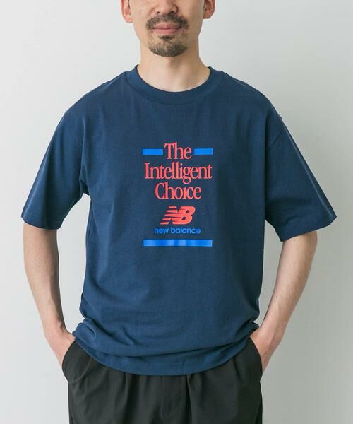 URBAN RESEARCH DOORS/アーバンリサーチ ドアーズ NEW BALANCE Athletics Choice Short-Sleeve T-Shirts ネイビー L URBAN RESEARCH DOORS/アーバンリサーチ ドアーズ NEW BALANCE Athletics Choice Short-Sleeve T-Shirts ネイビー L
