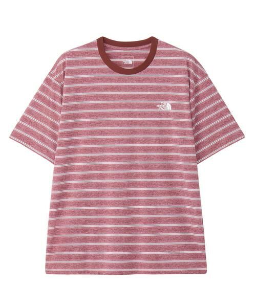 URBAN RESEARCH DOORS/アーバンリサーチ ドアーズ THE NORTH FACE Short-Sleeve Free Run Border Crew レッド系その他 XL URBAN RESEARCH DOORS/アーバンリサーチ ドアーズ THE NORTH FACE Short-Sleeve Free Run Border Crew レッド系その他 XL