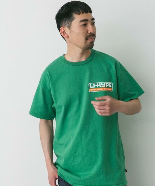 URBAN RESEARCH DOORS / アーバンリサーチ ドアーズ Tシャツ | 『別注』SLOPPY SUPPLY×DOORS　UHYPE T-SHIRTS | 詳細1