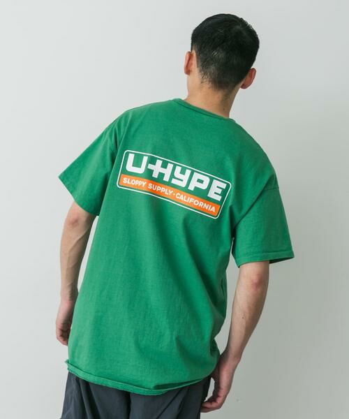 URBAN RESEARCH DOORS / アーバンリサーチ ドアーズ Tシャツ | 『別注』SLOPPY SUPPLY×DOORS　UHYPE T-SHIRTS | 詳細3