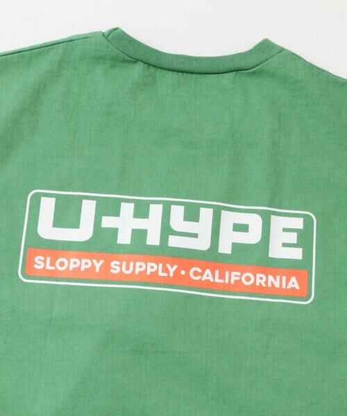 URBAN RESEARCH DOORS / アーバンリサーチ ドアーズ Tシャツ | 『別注』SLOPPY SUPPLY×DOORS　UHYPE T-SHIRTS | 詳細9