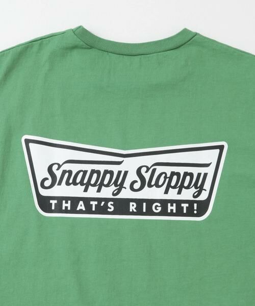 URBAN RESEARCH DOORS / アーバンリサーチ ドアーズ Tシャツ | 『別注』SLOPPY SUPPLY×DOORS　SNAPPY T-SHIRTS | 詳細9