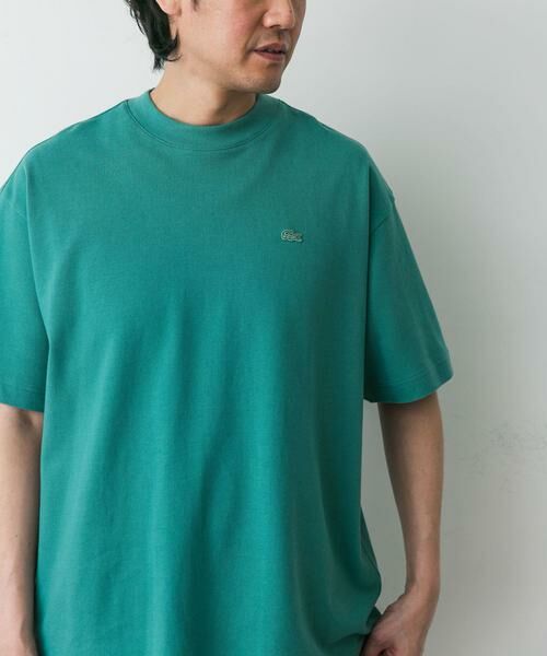 URBAN RESEARCH DOORS / アーバンリサーチ ドアーズ Tシャツ | 『別注』LACOSTE×DOORS moss stitch ShortSleeve T-shirts | 詳細1