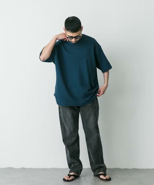 URBAN RESEARCH DOORS / アーバンリサーチ ドアーズ Tシャツ | 『別注』LACOSTE×DOORS　thick pique crew ShortSleeve | 詳細19