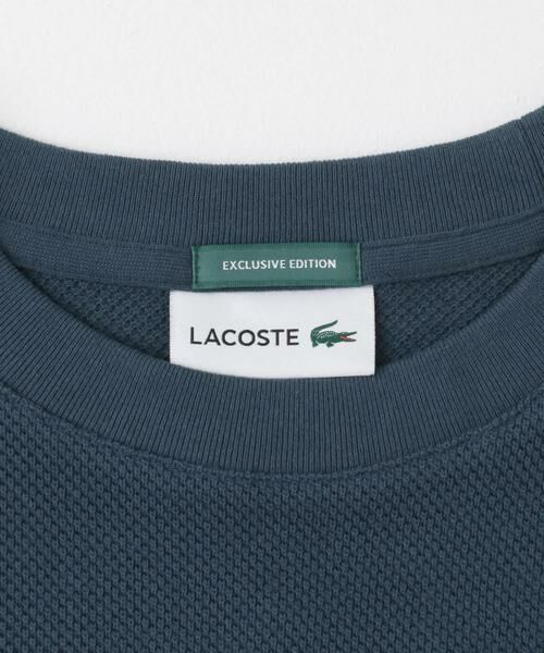 URBAN RESEARCH DOORS / アーバンリサーチ ドアーズ Tシャツ | 『別注』LACOSTE×DOORS　thick pique crew ShortSleeve | 詳細25