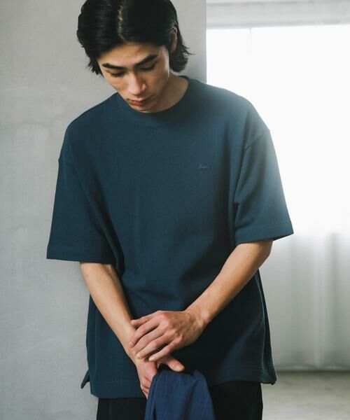 URBAN RESEARCH DOORS / アーバンリサーチ ドアーズ Tシャツ | 『別注』LACOSTE×DOORS　thick pique crew ShortSleeve | 詳細12