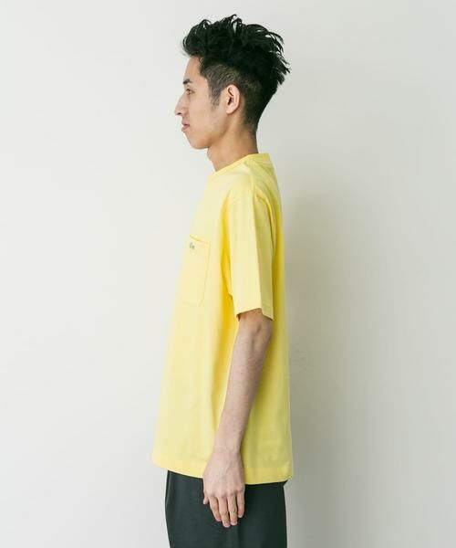URBAN RESEARCH DOORS / アーバンリサーチ ドアーズ Tシャツ | LACOSTE　アウトラインクロックポケットTシャツ | 詳細2