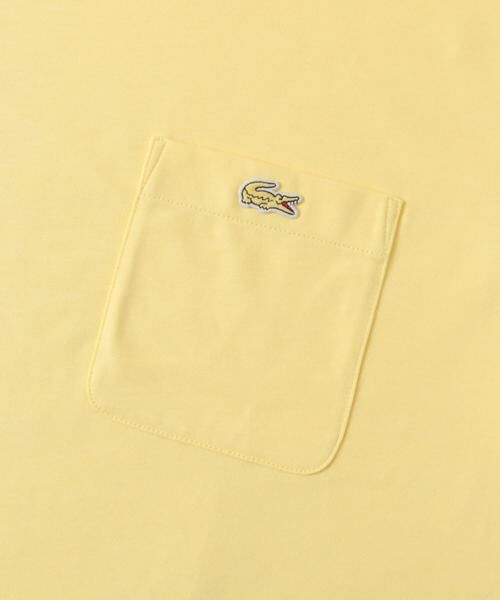URBAN RESEARCH DOORS / アーバンリサーチ ドアーズ Tシャツ | LACOSTE　アウトラインクロックポケットTシャツ | 詳細5
