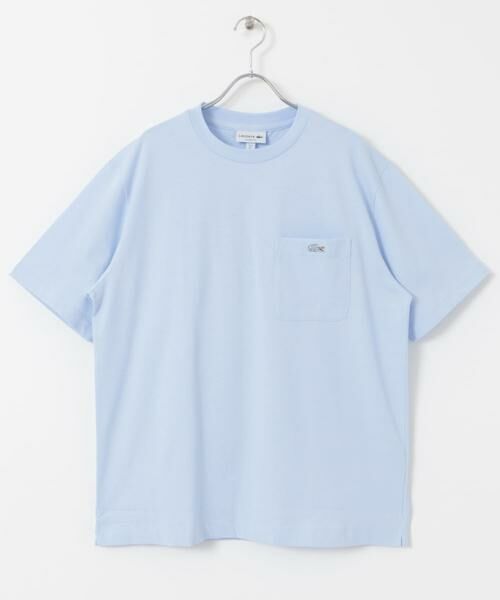 URBAN RESEARCH DOORS / アーバンリサーチ ドアーズ Tシャツ | LACOSTE　アウトラインクロックポケットTシャツ | 詳細6