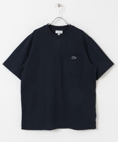 URBAN RESEARCH DOORS / アーバンリサーチ ドアーズ Tシャツ | LACOSTE　アウトラインクロックポケットTシャツ | 詳細9