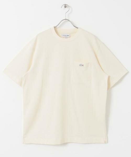 URBAN RESEARCH DOORS / アーバンリサーチ ドアーズ Tシャツ | LACOSTE　アウトラインクロックポケットTシャツ | 詳細17
