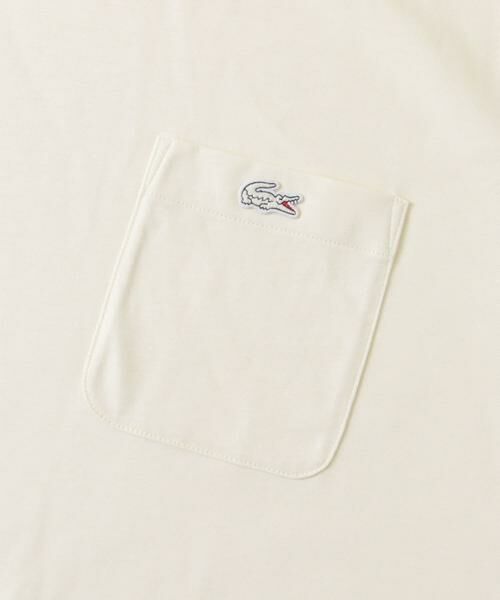 URBAN RESEARCH DOORS / アーバンリサーチ ドアーズ Tシャツ | LACOSTE　アウトラインクロックポケットTシャツ | 詳細18