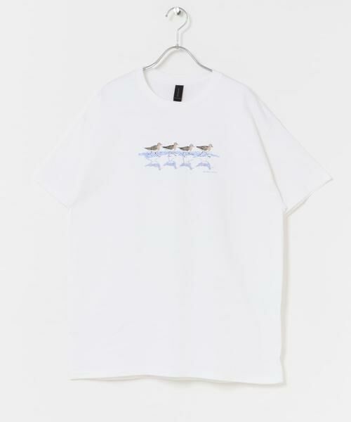 URBAN RESEARCH DOORS / アーバンリサーチ ドアーズ Tシャツ | LIBERTY GRAPHICS　Sandpipers | 詳細4