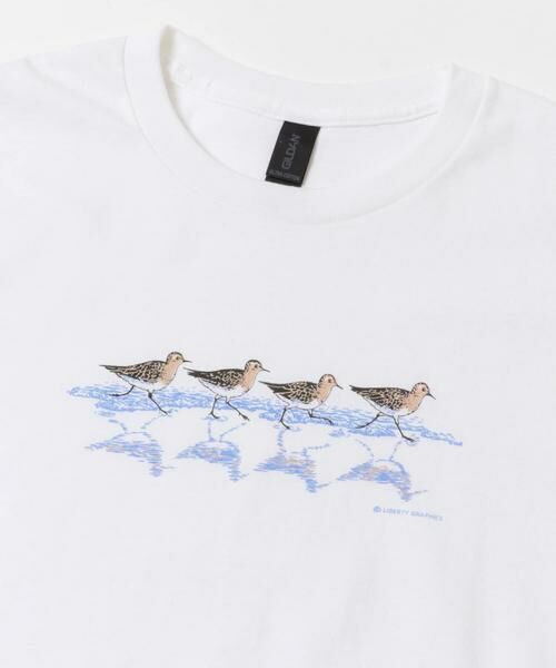 URBAN RESEARCH DOORS / アーバンリサーチ ドアーズ Tシャツ | LIBERTY GRAPHICS　Sandpipers | 詳細5