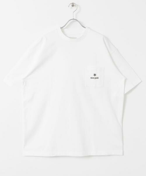 URBAN RESEARCH DOORS / アーバンリサーチ ドアーズ Tシャツ | 『別注』Snow Peak Apparel×DOORS　Pocket Logo T-shirts | 詳細11