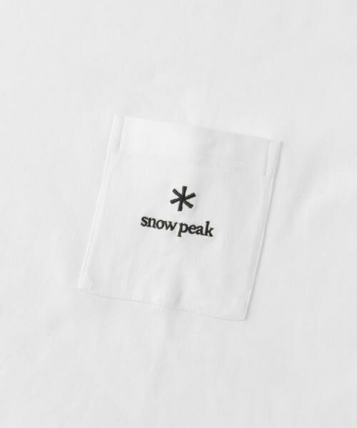 URBAN RESEARCH DOORS / アーバンリサーチ ドアーズ Tシャツ | 『別注』Snow Peak Apparel×DOORS　Pocket Logo T-shirts | 詳細12