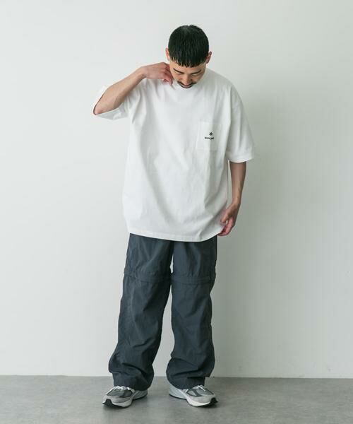 URBAN RESEARCH DOORS / アーバンリサーチ ドアーズ Tシャツ | 『別注』Snow Peak Apparel×DOORS　Pocket Logo T-shirts | 詳細6