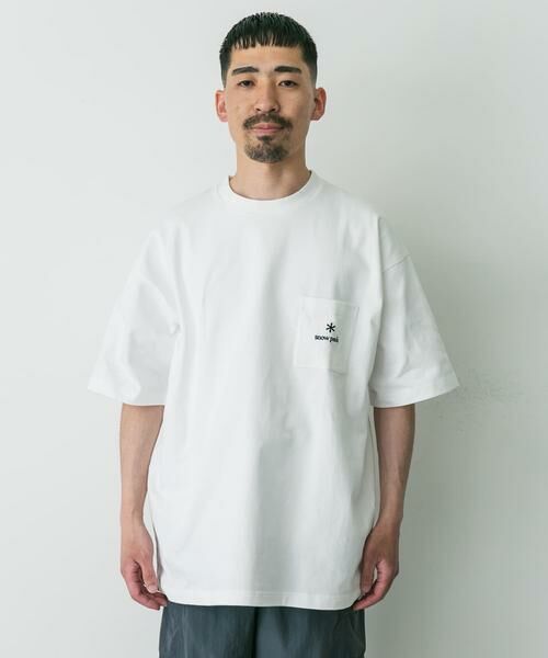 URBAN RESEARCH DOORS / アーバンリサーチ ドアーズ Tシャツ | 『別注』Snow Peak Apparel×DOORS　Pocket Logo T-shirts | 詳細8