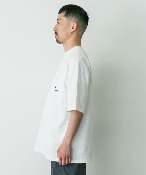 URBAN RESEARCH DOORS / アーバンリサーチ ドアーズ Tシャツ | 『別注』Snow Peak Apparel×DOORS　Pocket Logo T-shirts | 詳細9