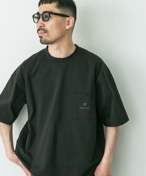 URBAN RESEARCH DOORS / アーバンリサーチ ドアーズ Tシャツ | 『別注』Snow Peak Apparel×DOORS　Pocket Logo T-shirts | 詳細13