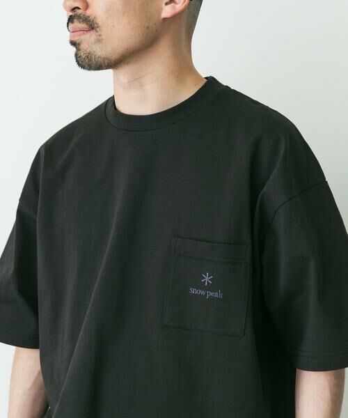 URBAN RESEARCH DOORS / アーバンリサーチ ドアーズ Tシャツ | 『別注』Snow Peak Apparel×DOORS　Pocket Logo T-shirts | 詳細14