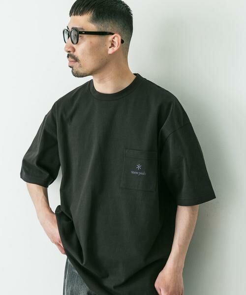 URBAN RESEARCH DOORS / アーバンリサーチ ドアーズ Tシャツ | 『別注』Snow Peak Apparel×DOORS　Pocket Logo T-shirts | 詳細17