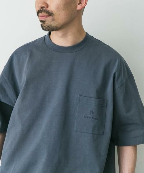 URBAN RESEARCH DOORS / アーバンリサーチ ドアーズ Tシャツ | 『別注』Snow Peak Apparel×DOORS　Pocket Logo T-shirts | 詳細25