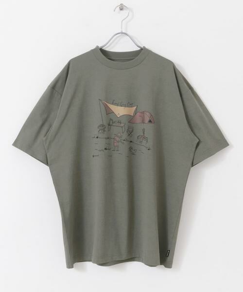 URBAN RESEARCH DOORS / アーバンリサーチ ドアーズ Tシャツ | 『別注』Snow Peak×DOORS　WaterActive Print Tee | 詳細12