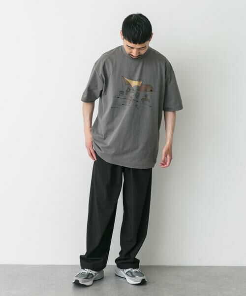 URBAN RESEARCH DOORS / アーバンリサーチ ドアーズ Tシャツ | 『別注』Snow Peak×DOORS　WaterActive Print Tee | 詳細5