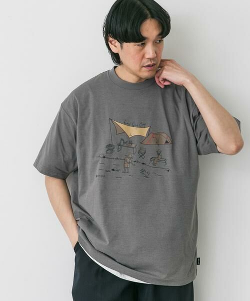 URBAN RESEARCH DOORS / アーバンリサーチ ドアーズ Tシャツ | 『別注』Snow Peak×DOORS　WaterActive Print Tee | 詳細8
