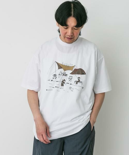 URBAN RESEARCH DOORS / アーバンリサーチ ドアーズ Tシャツ | 『別注』Snow Peak×DOORS　WaterActive Print Tee | 詳細14