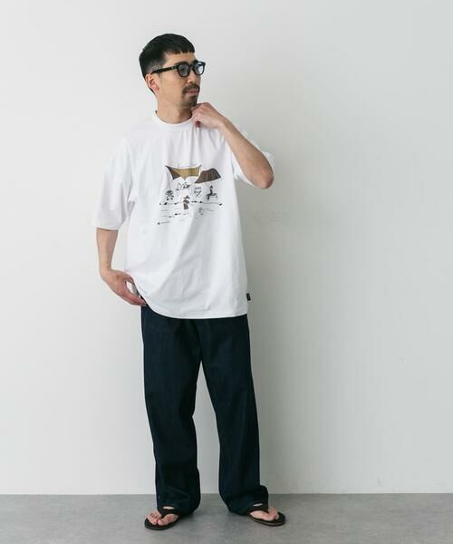 URBAN RESEARCH DOORS / アーバンリサーチ ドアーズ Tシャツ | 『別注』Snow Peak×DOORS　WaterActive Print Tee | 詳細24