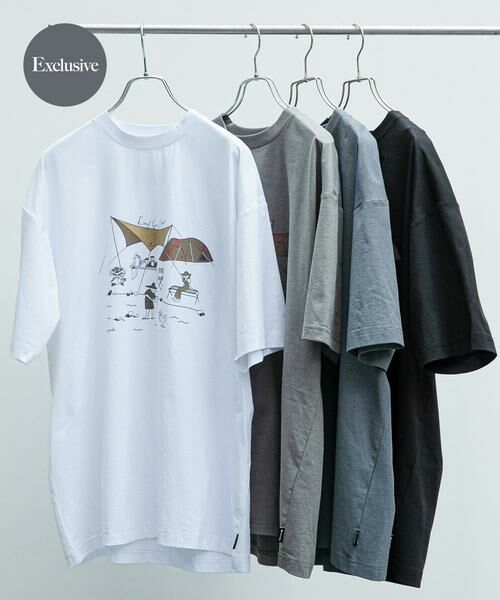URBAN RESEARCH DOORS / アーバンリサーチ ドアーズ Tシャツ | 『別注』Snow Peak×DOORS　WaterActive Print Tee | 詳細25