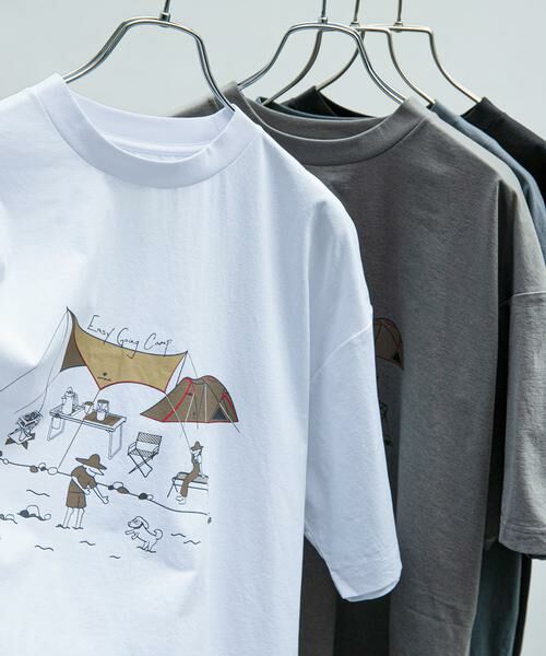 URBAN RESEARCH DOORS / アーバンリサーチ ドアーズ Tシャツ | 『別注』Snow Peak×DOORS　WaterActive Print Tee | 詳細26