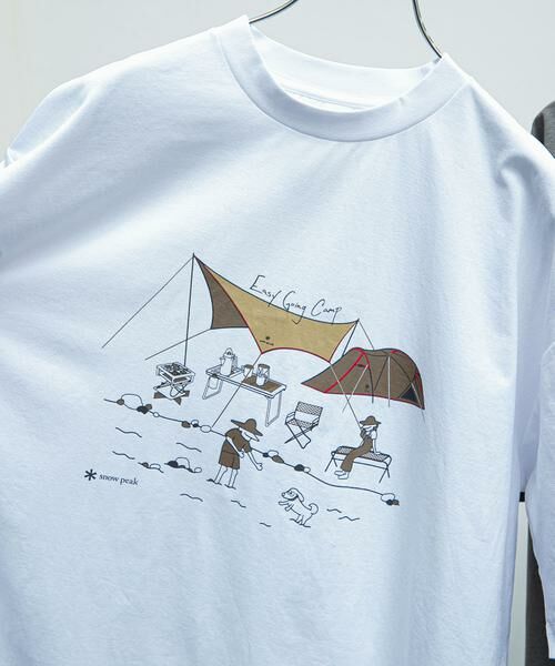URBAN RESEARCH DOORS / アーバンリサーチ ドアーズ Tシャツ | 『別注』Snow Peak×DOORS　WaterActive Print Tee | 詳細27