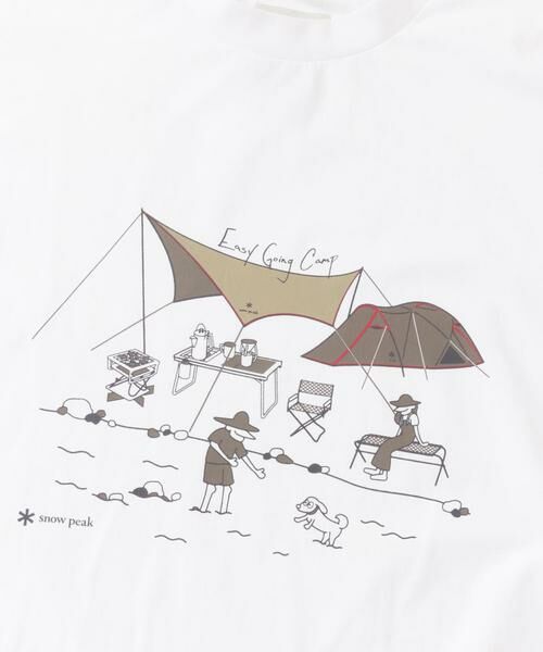 URBAN RESEARCH DOORS / アーバンリサーチ ドアーズ Tシャツ | 『別注』Snow Peak×DOORS　WaterActive Print Tee | 詳細29