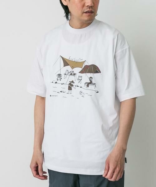 URBAN RESEARCH DOORS / アーバンリサーチ ドアーズ Tシャツ | 『別注』Snow Peak×DOORS　WaterActive Print Tee | 詳細16