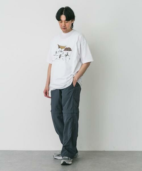 URBAN RESEARCH DOORS / アーバンリサーチ ドアーズ Tシャツ | 『別注』Snow Peak×DOORS　WaterActive Print Tee | 詳細18