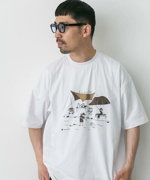 URBAN RESEARCH DOORS / アーバンリサーチ ドアーズ Tシャツ | 『別注』Snow Peak×DOORS　WaterActive Print Tee | 詳細21