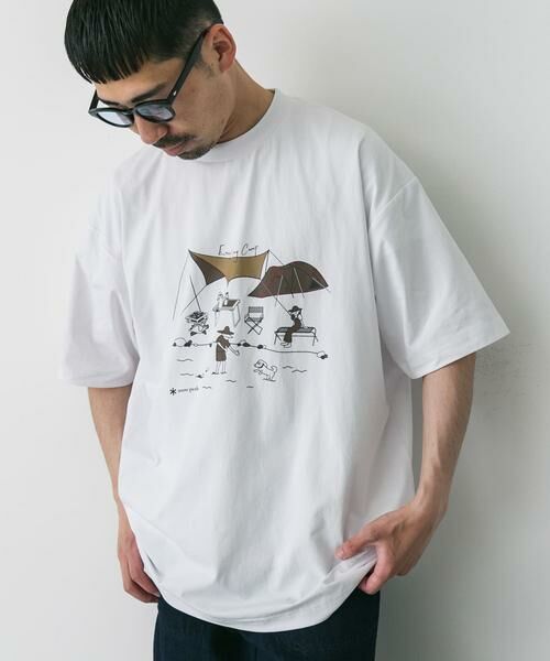 URBAN RESEARCH DOORS / アーバンリサーチ ドアーズ Tシャツ | 『別注』Snow Peak×DOORS　WaterActive Print Tee | 詳細22