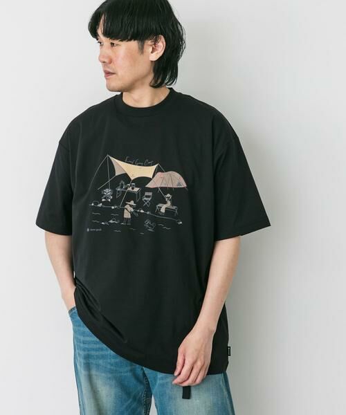 URBAN RESEARCH DOORS / アーバンリサーチ ドアーズ Tシャツ | 『別注』Snow Peak×DOORS　WaterActive Print Tee | 詳細30