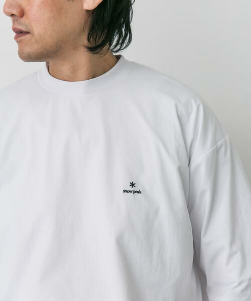 URBAN RESEARCH DOORS / アーバンリサーチ ドアーズ Tシャツ | 『別注』Snow Peak×DOORS　WaterActive Drawstring Tee | 詳細12