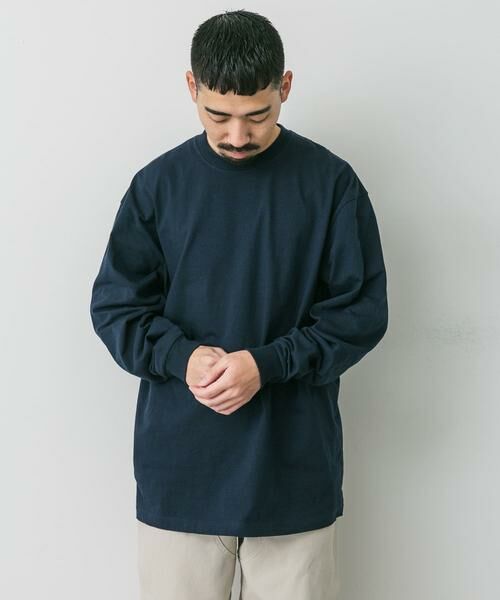 URBAN RESEARCH DOORS / アーバンリサーチ ドアーズ Tシャツ | 『別注』HANES×DOORS BEEFY-T DOORS FIT LONG-SLEEVE | 詳細1