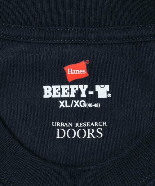 URBAN RESEARCH DOORS / アーバンリサーチ ドアーズ Tシャツ | 『別注』HANES×DOORS BEEFY-T DOORS FIT LONG-SLEEVE | 詳細14