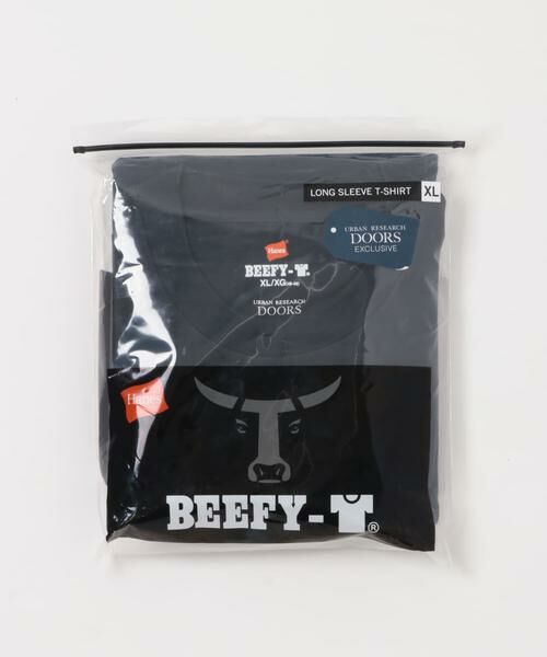 URBAN RESEARCH DOORS / アーバンリサーチ ドアーズ Tシャツ | 『別注』HANES×DOORS BEEFY-T DOORS FIT LONG-SLEEVE | 詳細16