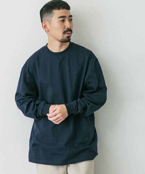 URBAN RESEARCH DOORS / アーバンリサーチ ドアーズ Tシャツ | 『別注』HANES×DOORS BEEFY-T DOORS FIT LONG-SLEEVE | 詳細4